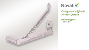 Carlig ascuns Novatik Quadra