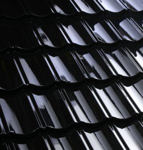 Decra Elegance High Gloss Tigla metalica Negru shiny 61