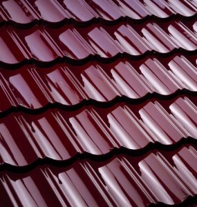 Decra Elegance High Gloss Tigla metalica Rosu Shiny Red Wine 69