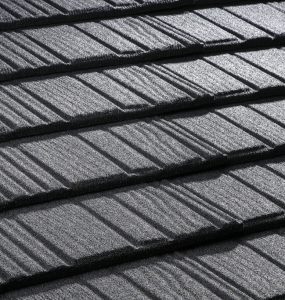 Tigla Metalica Negru antracit 07 Decra Stratos Tigla Metalica Negru antracit 07 Decra Stratos