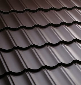 Tigla metalica maro Brown satinat 33 Decra Elegance Satin